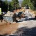 Πρόλαβαν διάνοιξη δρόμου σε δάσος