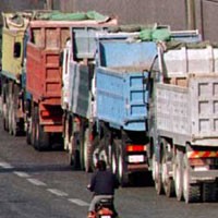 «Κόκκινο» στα βαρέα οχήματα