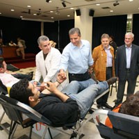 Ικανοποιητική προσέλευση αιμοδοτών