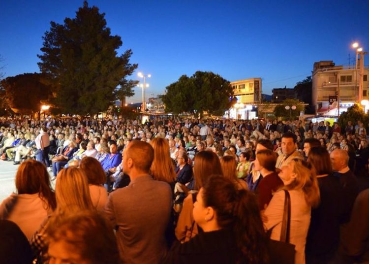 Η κεντρική ομιλία του Γ. Σταθόπουλου