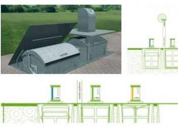 Υπόγειοι κάδοι στο κέντρο του Αμαρουσίου