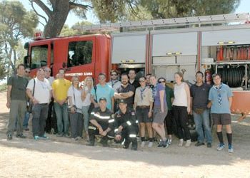 Δράσεις πυροφύλαξης στο Κτήμα Συγγρού
