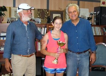 Μια πρωταθλήτρια στο Δημαρχείο