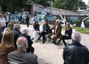 Η δημοτική αρχή στις γειτονιές με τους πολίτες