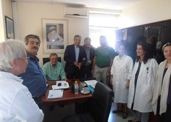 Επίσκεψη Πατούλη στο ΠΕΔΥ Αμαρουσίου