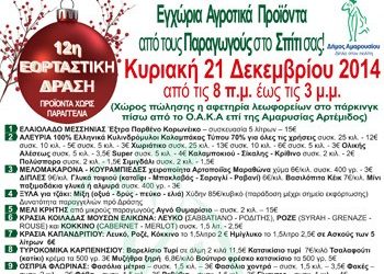 12η Διάθεση Αγροτικών Προϊόντων