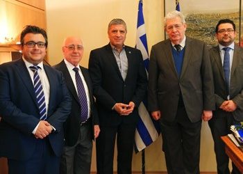 Συνάντηση Πατούλη με Κυπριακή αντιπροσωπεία