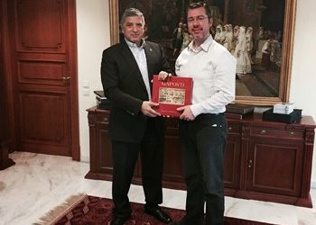 Επίσκεψη του δημάρχου Δελφών στο Μαρούσι