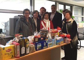 Εύσημα Πατούλη για το Κοινωνικό Παντοπωλείο