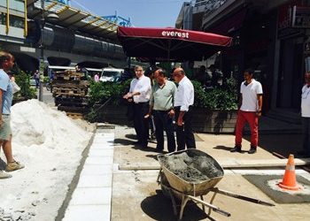 Έργα εν εξελίξει επέβλεψε ο Γ. Πατούλης