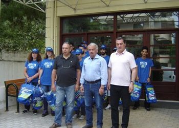 Διανομή ενημερωτικού υλικού