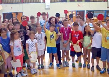 Oλοκληρώθηκε το τουρνουά πινγκ πονγκ