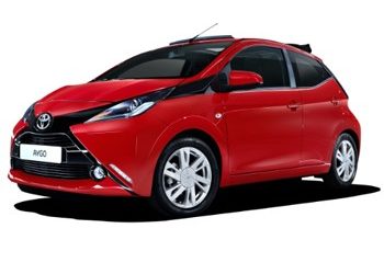 Aygo x-Wave με canvas top οροφή!