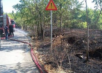 ΣΠΑΠ: Κατάσβεση πυρκαγιάς στο κτήμα Καρέλλα