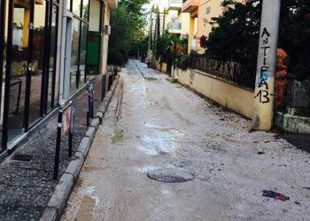 Συνεχίζονται τα έργα πεζοδρόμησης