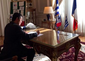 Ο Σωτήρης Ησαΐας στο πλευρό των Γάλλων