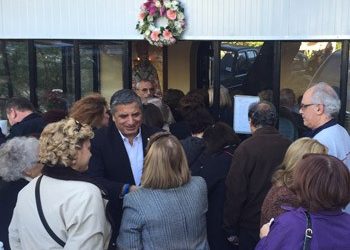 Εορτασμός του Αγίου Νεκταρίου στη Νέα Λέσβο