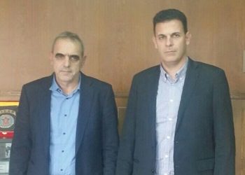 Συνάντηση Καραμέρου με τον γ.γ. Πολιτικής Προστασίας