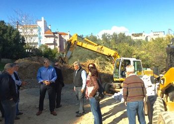 Επίσκεψη Πατούλη σε έργα υποδομών