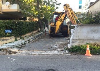 Διαπλάτυνση της οδού Πλαταιών