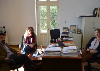 Συνάντηση με τη νέα πρόεδρο του ΙΓΕ