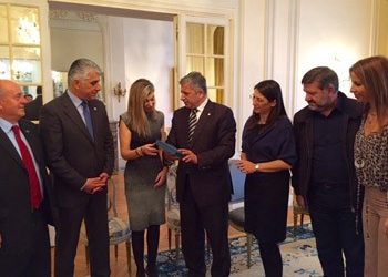 Συνάντηση Πατούλη με την Ελληνίδα Πρεσβευτή στο Παρίσι