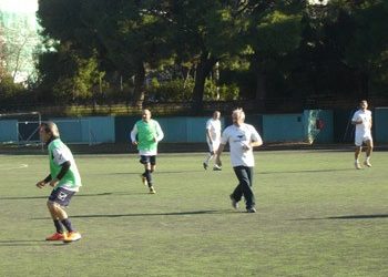 Έπαιξε μπάλα για φιλανθρωπικό σκοπό