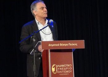 Με τους δημότες συνομίλησε ο Πάνος Σκουρλέτης
