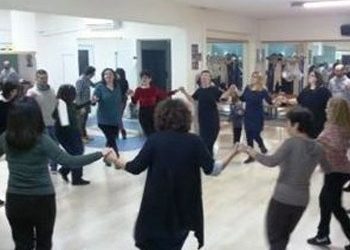 Κοπή πίτας τμήματος παραδοσιακών χορών