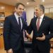Στα γραφεία της ΚΕΔΕ ο πρόεδρος της Ν.Δ.