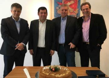 Σε εκδηλώσεις κοπής πίτας ο δήμαρχος