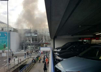 Δύο ισχυρές εκρήξεις στο αεροδρόμιο των Βρυξελλών