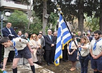 Καταθέσεις στεφάνων για την 25η Μαρτίου