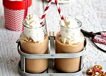 Latte με γεύση gingerbread