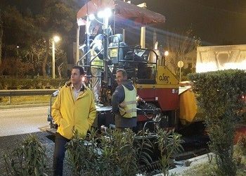 Ασφαλτοστρώσεις στην Λ. Κηφισιάς