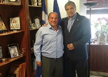 Συνάντηση Πατούλη με το δήμαρχο Ελαφονήσου