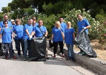 Καθαρισμός του δάσους Θεοκλήτου