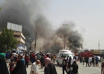 Φονική επίθεση αυτοκτονίας σε αγορά στη Βαγδάτη