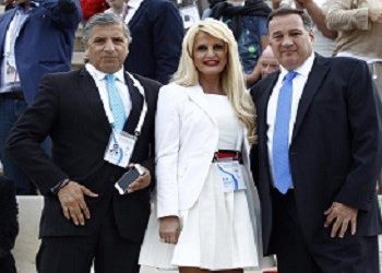 Στην τελετή παράδοσης της Ολυμπιακής Φλόγας