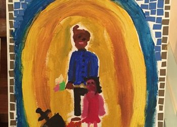 Τα παιδιά ζωγραφίζουν για τους πρόσφυγες