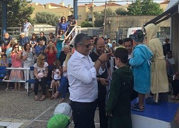 Αγώνες κολύμβησης για παιδιά