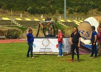 Ηλίας Ψινάκης | Αθήνα - Θεσσαλονίκη με αερόστατο!