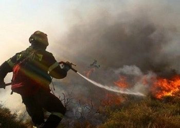 Μάχη με τις φλόγες στην Κύπρο (video)
