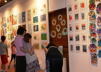 Εγκαίνια έκθεσης με έργα των παιδιών των εργαστηρίων τέχνης