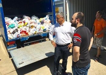 «Αποστολή» τροφίμων στον Ασπρόπυργο