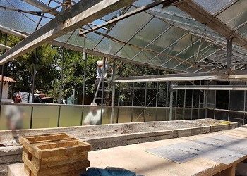 Εργασίες επισκευής και αναβάθμισης στο φυτώριο της πόλης