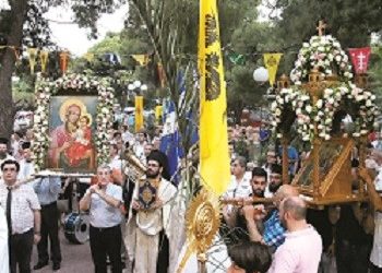 Λιτάνευση Ιερών Εικόνων Αγίας Τριάδος & Παναγίας Δαδιάς