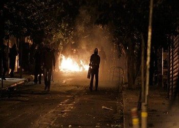 Ένταση στα Εξάρχεια τη  νύχτα