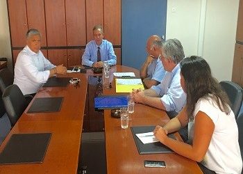 Συνάντηση Πατούλη με τον πρόεδρο της Εταιρείας Ακινήτων Δημοσίου