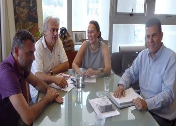 Συνάντηση εργασίας δημάρχου με αντιπεριφερειάρχη